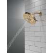 52488-CZ-PR Universal Showering Components H2Okinetic 4-Setting Shower Head with Ultrasoak, Lumicoat Champagne Bronze