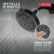 52535-BL Universal Showering Components 5-Setting Showerhead, Matte Black