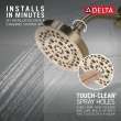 52535-CZ Universal Showering Components 5-Setting Showerhead, Champagne Bronze
