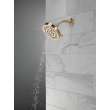 52535-CZ Universal Showering Components 5-Setting Showerhead, Champagne Bronze