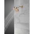 52535-CZ Universal Showering Components 5-Setting Showerhead, Champagne Bronze