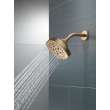 52663-CZ Universal Showering Components 5-Setting H2Okinetic Shower Head, Champagne Bronze