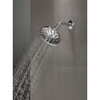 52669-PR Universal Showering Components H2Okinetic 5-Setting Traditional Raincan Shower Head, Lumicoat Chrome
