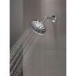 52669-PR Universal Showering Components H2Okinetic 5-Setting Traditional Raincan Shower Head, Lumicoat Chrome