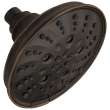 52669-RB Universal Showering Components H2Okinetic 5-Setting Traditional Raincan Shower Head, Venetian Bronze