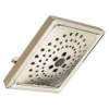 52684-PN-PR Universal Showering Components H2Okinetic 3-Setting Raincan Shower Head, Lumicoat Polished Nickel