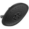 52686-BL Universal Showering Components H2Okinetic R 3-Setting Raincan Shower Head, Matte Black