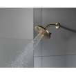 52688-CZ-PR Universal Showering Components H2Okinetic 3-Setting Raincan Shower Head, Lumicoat Champagne Bronze
