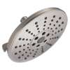 52688-SS-PR Universal Showering Components H2Okinetic 3-Setting Raincan Shower Head, Lumicoat Stainless