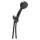54424-BL18-PK Universal Showering Components ActivTouch 9-Setting Shower Mount Hand Shower, Matte Black