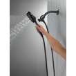 54810-BL-PK Universal Showering Components 7-Setting SureDock Magnetic Hand Shower, Matte Black