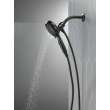 54810-BL-PK Universal Showering Components 7-Setting SureDock Magnetic Hand Shower, Matte Black