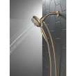 54810-CZ-PK Universal Showering Components 7-Setting SureDock Magnetic Hand Shower, Champagne Bronze