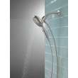 54810-SS-PK Universal Showering Components 7-Setting SureDock Magnetic Hand Shower, Stainless