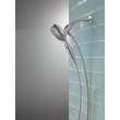 54810-SS-PK Universal Showering Components 7-Setting SureDock Magnetic Hand Shower, Stainless