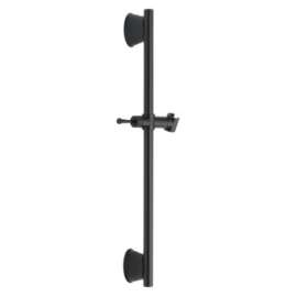 55044-BL-PK Universal Showering Components 24" Adjustable Wall Bar, Matte Black