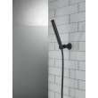 55085-BL Grail Premium Single-Setting Adjustable Wall Mount Hand Shower, Matte Black