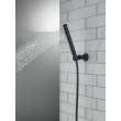 55085-BL Grail Premium Single-Setting Adjustable Wall Mount Hand Shower, Matte Black