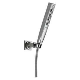 55140-PR Universal Showering Components H2OKinetic Hand Shower 1.75 GPM Wall-Mount 4S, Lumicoat Chrome