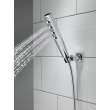55140-PR Universal Showering Components H2OKinetic Hand Shower 1.75 GPM Wall-Mount 4S, Lumicoat Chrome