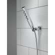 55140-PR Universal Showering Components H2OKinetic Hand Shower 1.75 GPM Wall-Mount 4S, Lumicoat Chrome