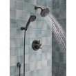 55386-BL Universal Showering Components 3-Setting Wall Mount Handshower, Matte Black