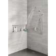 55386-PR Universal Showering Components 3-Setting Wall Mount Handshower, Lumicoat Chrome