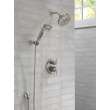 55386-SS-PR Universal Showering Components 3-Setting Wall Mount Handshower, Lumicoat Stainless