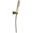 55567-PN-PR Universal Showering Components H2Okinetic Single-Setting Adjustable Wall Mount Hand Shower, Lumicoat Polished Nickel