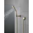 55799-PN-PR Universal Showering Components H2Okinetic 3-Setting Wall Mount Hand Shower, Lumicoat Polished Nickel