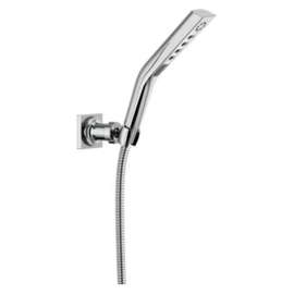 55799-PR Universal Showering Components H2Okinetic 3-Setting Wall Mount Hand Shower, Lumicoat Chrome