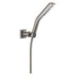 55799-SS-PR Universal Showering Components H2Okinetic 3-Setting Wall Mount Hand Shower, Lumicoat Stainless