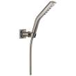 55799-SS-PR Universal Showering Components H2Okinetic 3-Setting Wall Mount Hand Shower, Lumicoat Stainless
