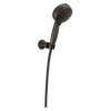 55884-RB Universal Showering Components 7-Setting Wall Mount Hand Shower with Cleaning Spray, Venetian Bronze