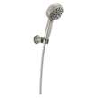 55884-SS-PR Universal Showering Components 7-Setting Wall Mount Hand Shower with Cleaning Spray, Lumicoat Stainless