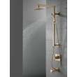 RP62955CZPR Universal Showering Components Single-Setting Raincan Shower Head, Lumicoat Champagne Bronze