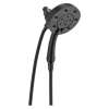 58472-BL Universal Showering Components H2Okinetic In2ition 4-Setting Two-in-One Shower, Matte Black