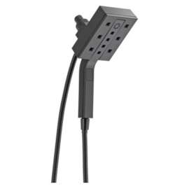 58473-BL25 Universal Showering Components H2Okinetic In2ition 4-Setting Two-in-One Shower, Matte Black