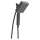 58473-BL Universal Showering Components H2Okinetic In2ition 4-Setting Two-in-One Shower, Matte Black