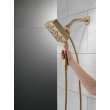 58473-CZ-PR25 Universal Showering Components H2Okinetic In2ition 4-Setting Two-In-One Shower, Lumicoat Champagne Bronze