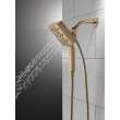 58473-CZ-PR25 Universal Showering Components H2Okinetic In2ition 4-Setting Two-In-One Shower, Lumicoat Champagne Bronze