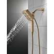 58473-CZ-PR Universal Showering Components H2Okinetic In2ition 4-Setting Two-In-One Shower, Lumicoat Champagne Bronze