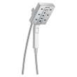 58473-PR25 Universal Showering Components H2Okinetic In2ition 4-Setting Two-in-One Shower, Lumicoat Chrome