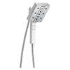 58473-PR Universal Showering Components H2Okinetic In2ition 4-Setting Two-in-One Shower, Lumicoat Chrome