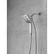 58473-PR Universal Showering Components H2Okinetic In2ition 4-Setting Two-in-One Shower, Lumicoat Chrome