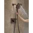 58473-RB Universal Showering Components H2Okinetic In2ition 4-Setting Two-in-One Shower, Venetian Bronze