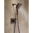 58473-RB Universal Showering Components H2Okinetic In2ition 4-Setting Two-in-One Shower, Venetian Bronze