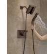 58473-RB Universal Showering Components H2Okinetic In2ition 4-Setting Two-in-One Shower, Venetian Bronze