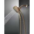 58474-CZ-PR25 Universal Showering Components H2Okinetic In2ition 5-Setting Two-In-One Shower, Lumicoat Champagne Bronze