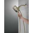 58474-PN-PR25 Universal Showering Components H2Okinetic In2ition 5-Setting Two-in-One Shower, Lumicoat Polished Nickel